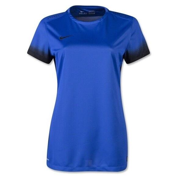 Nike Tops - NIKE WOMEN'S SOCCER JERSEY tee 725955-480 Sz XL Blue NWT dri-fit